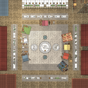 Agora Day and Night Map