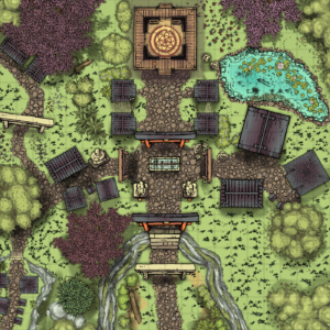 Shrine of the Ancestors Day and Night