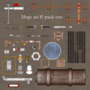Mog Sci-Fi pack one