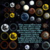 Inhabited Solar System Maker with Technology, Celestial Objects, Starfields planets suns dyson sphere space elevator atmosphere rings add ons seamless star fields sci-fi science fiction scifi map making ki atmosphere overlay demo