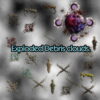 Inhabited Solar System Maker with Technology, Celestial Objects, Starfields planets suns dyson sphere space elevator atmosphere rings add ons seamless star fields sci-fi science fiction scifi map making kit exploded moons asteroid field demo