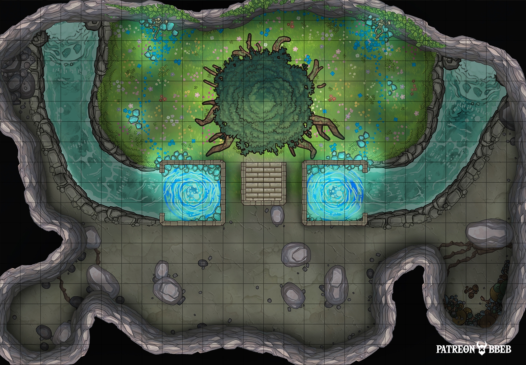 Temple Ruins Map