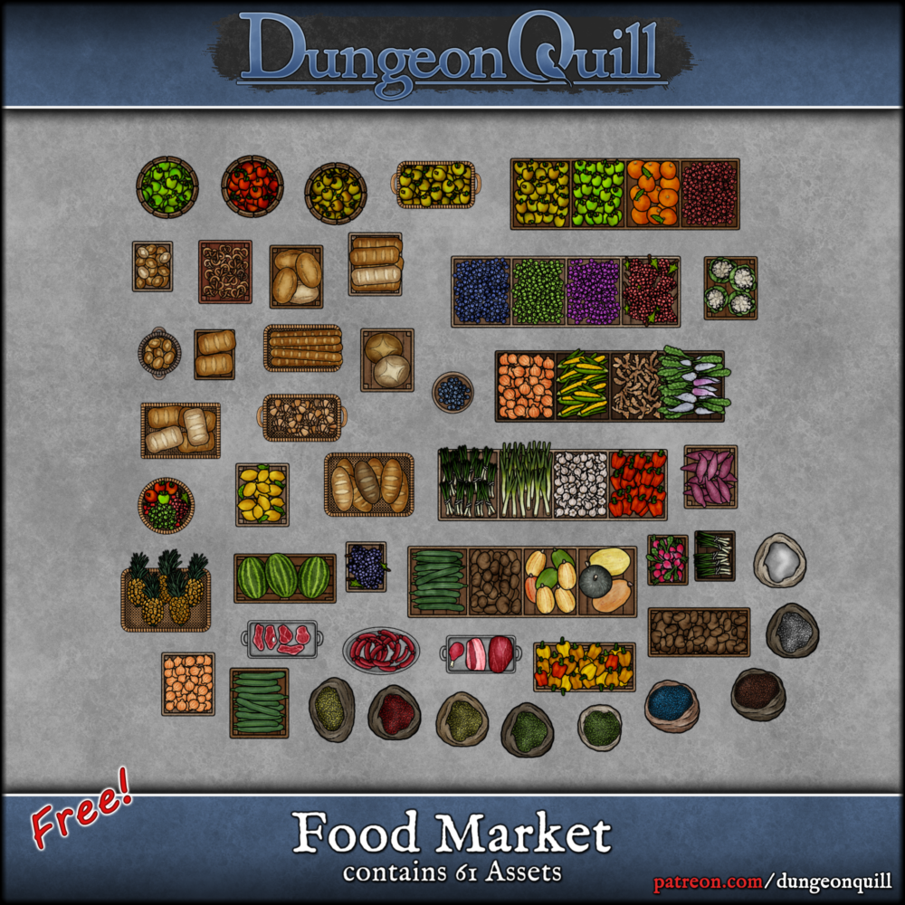 DQ freeClutter 06: Food Market