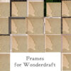 Frames texture add on for Wonderdraft outline border fantasy cartographer cartographer mapping map making