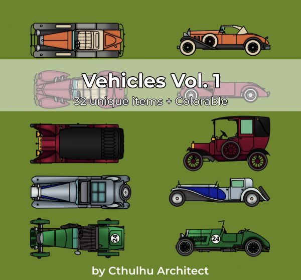 Cthulhu Architect Vehicles Vol.1