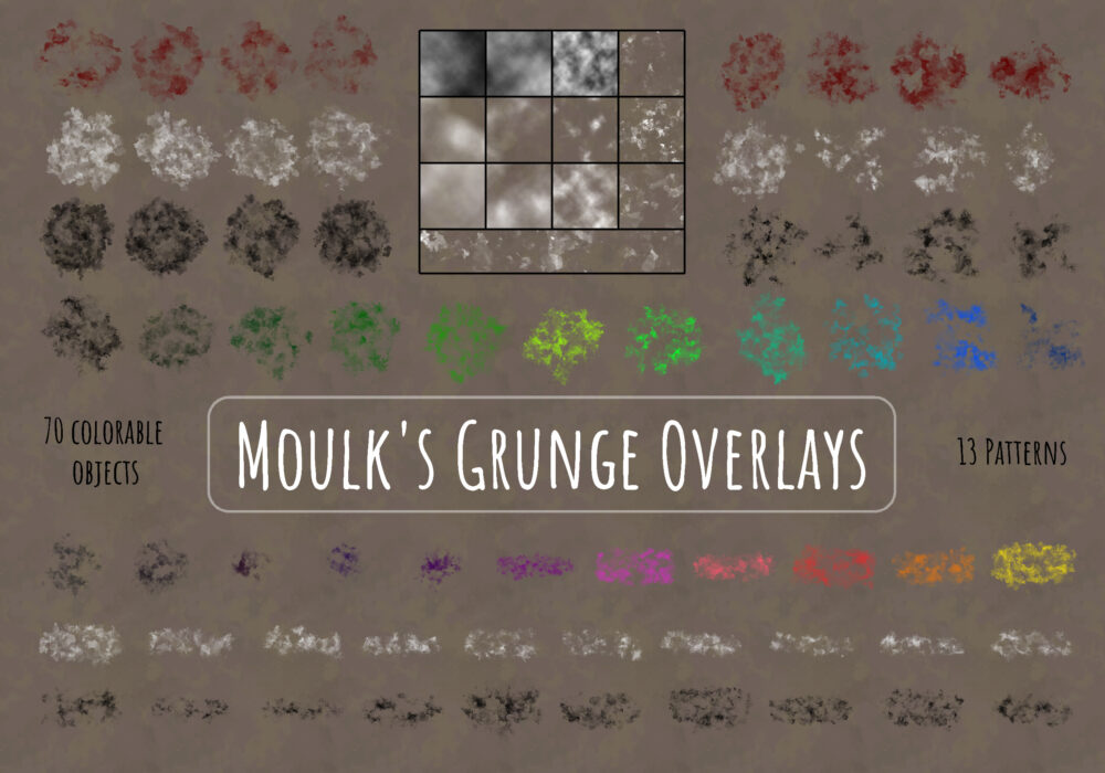 Moulk's Grunge Overlays