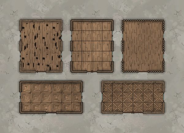 Floors, walls, and portals