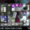 Apartment battlemap by Epsilon demonstrating Feed the Multiverse cyberpunk assets