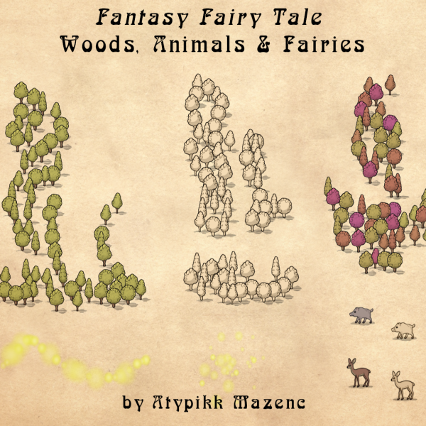 Fairy Wood assets