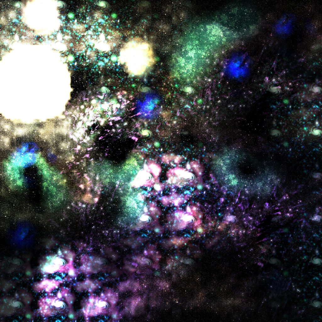 Colorful Space Lights for DungeonDraft nebula galaxy astral realm ethereal Feed the Multiverse Tiffany Munro