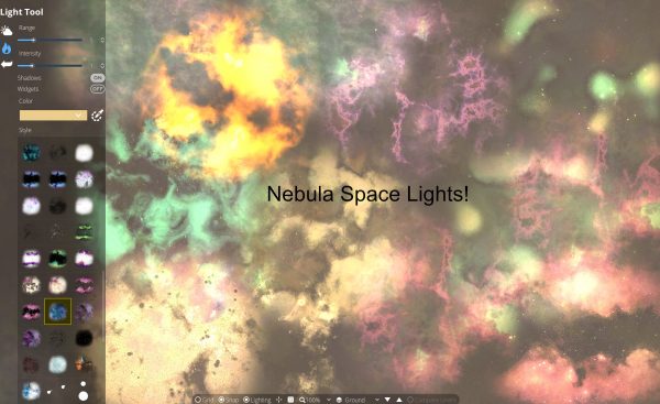 Colorful Space Lights for DungeonDraft nebula galaxy astral realm ethereal