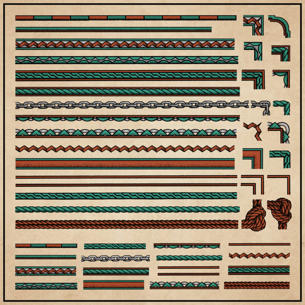 Borders Pack I (Dotty)