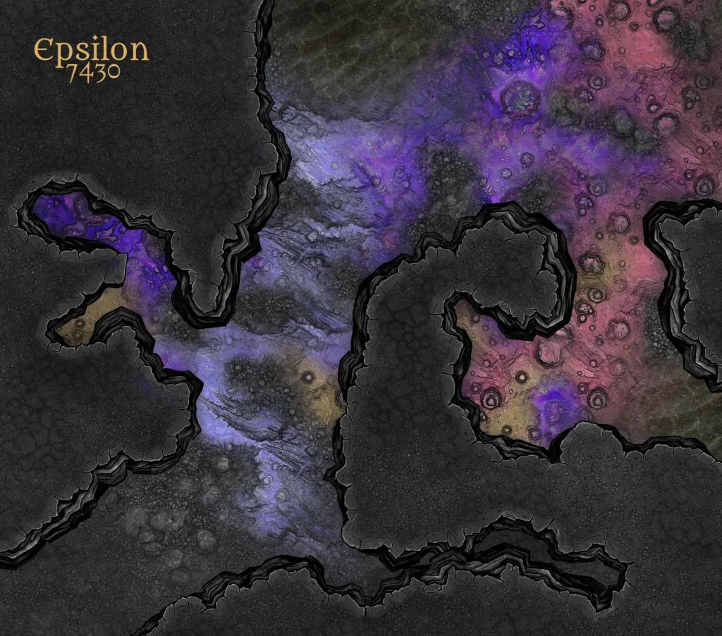 Colorful Caves Sample Map