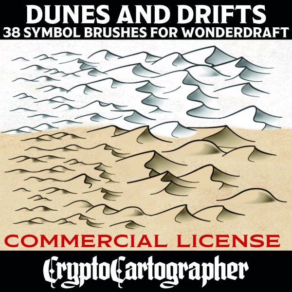 Dunes and Drifts Brushes for Wonderdraft