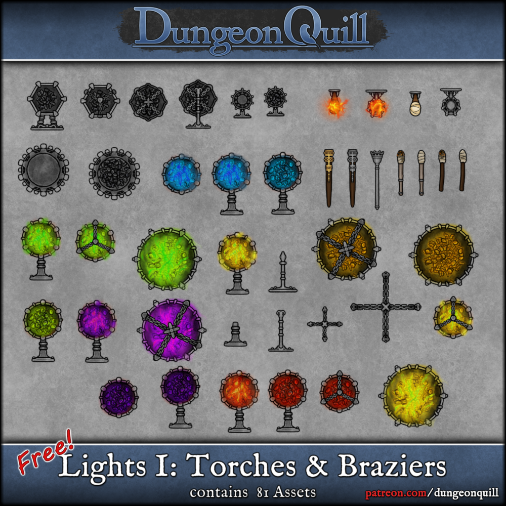 DQ_Pack_Basics_14 Lighting I FREE