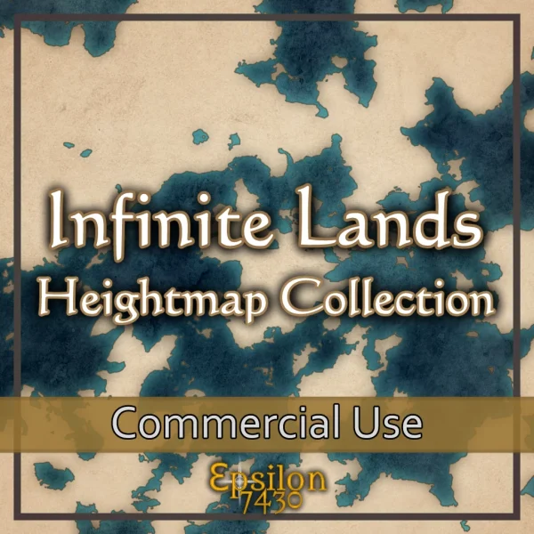 Infinite Lands Heightmap Collection Commercial Licence Promo Image