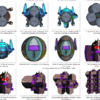 sci-fi infrastructure rubble and ruins destroyed version for DungeonDraft demo map towers, tanks, mining, security, fences, robots