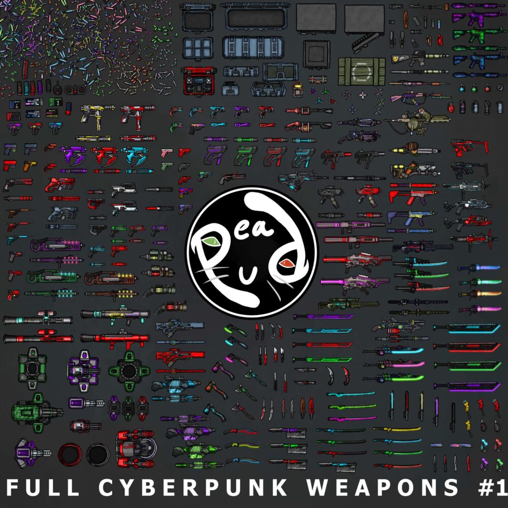 PeaPu's Cyberpunk Weapons #1 FULL