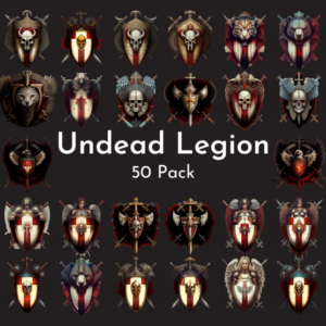 Undead Legion Heraldry Pack | T.A. Maps
