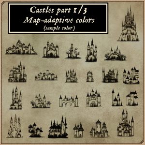Fable Fantasy castles megapack wonderdraft pack
