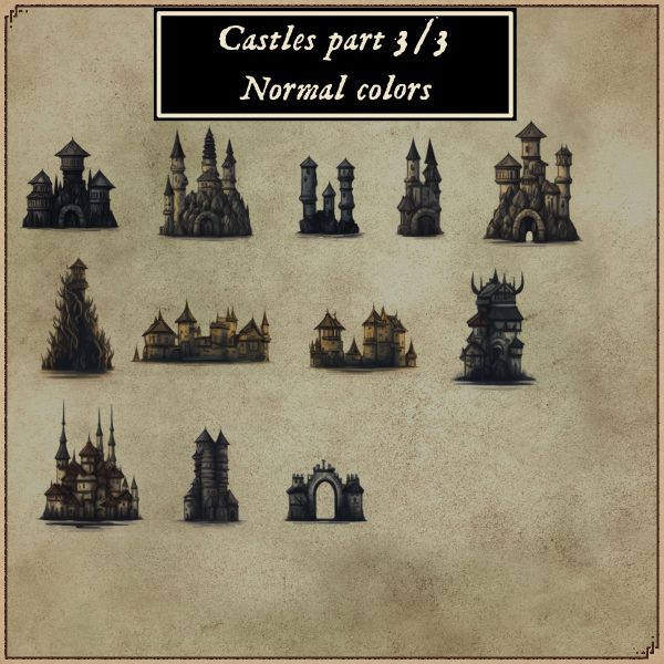 fable fantasy castles wonderdraft pack