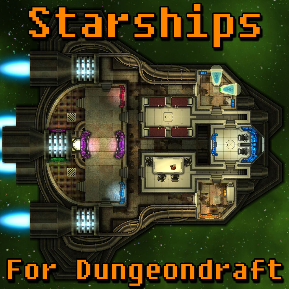 Sci-Fi Starship Pack for Dungeondraft