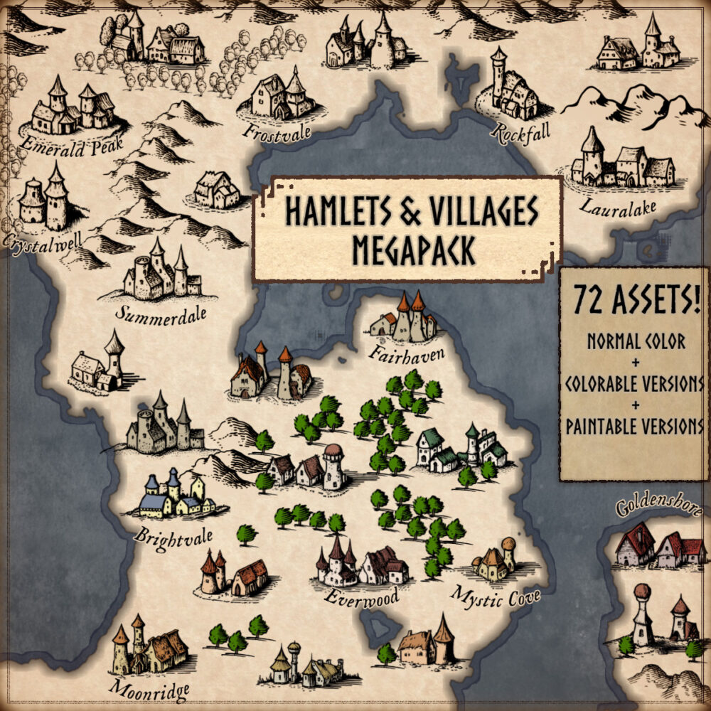 hamlet village town burg wonderdraft asset
