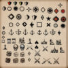 vintage generic markers landmarks antique wonderdraft assets