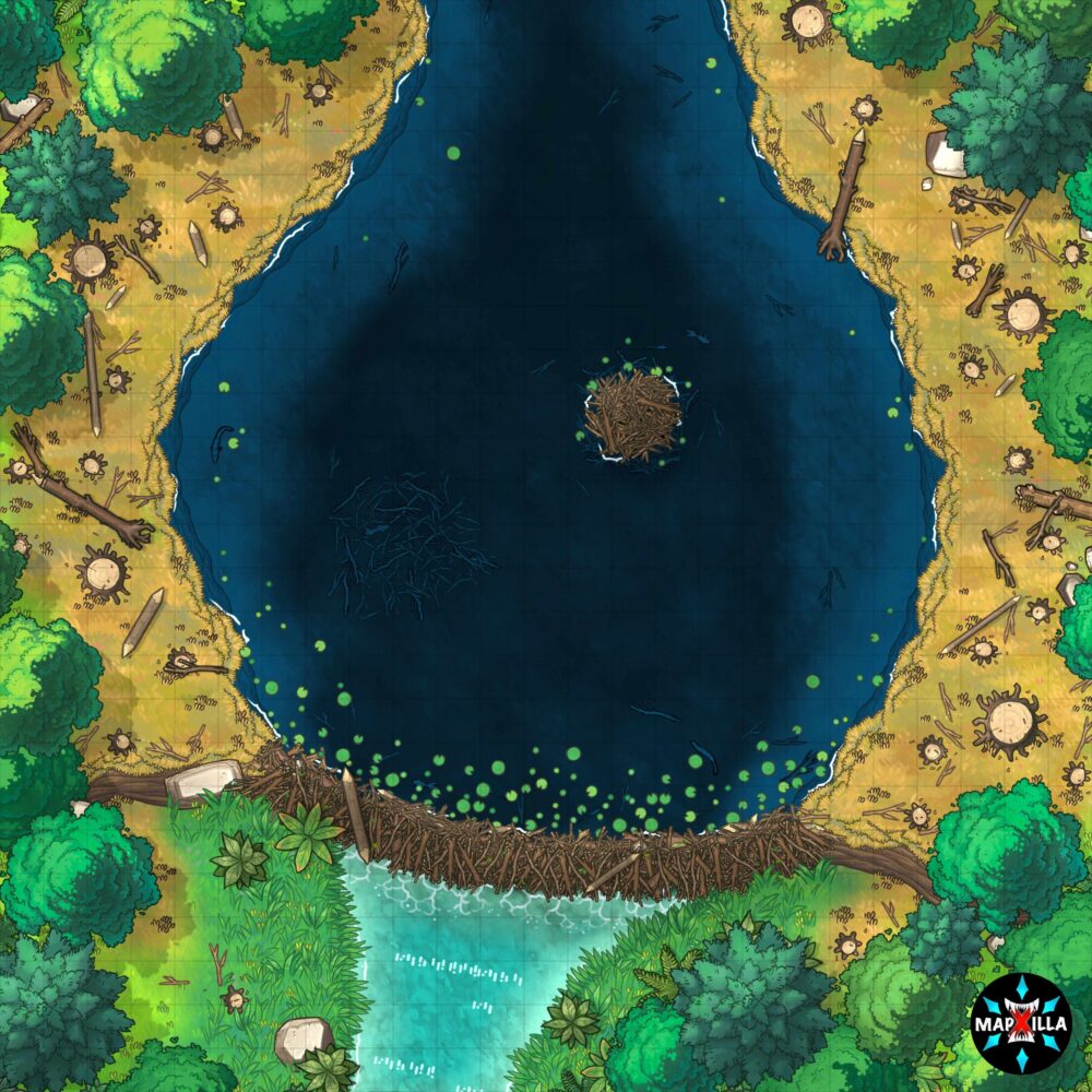 Beaver Pond [25 x 25] FREE