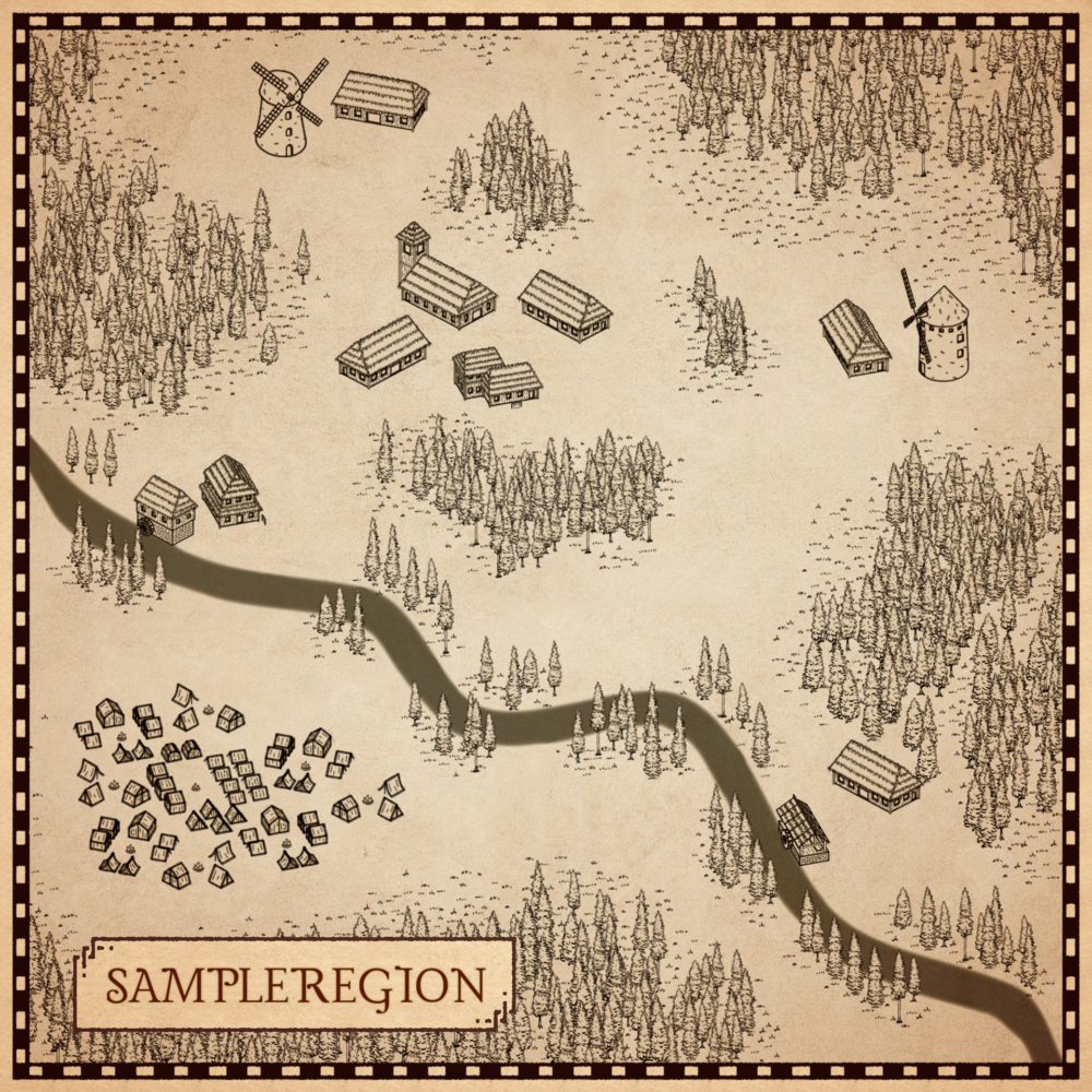 DAIA'S VILLAGE PACK 2 - REDONE: Medieval Inns, Churches, Wind and Water Mills, Longhouses and Camps - Image 3