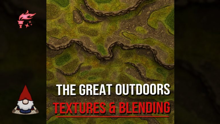 Outdoor Textures & Grass in Dungeondraft