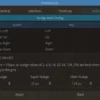 Nudge Mod Config settings window