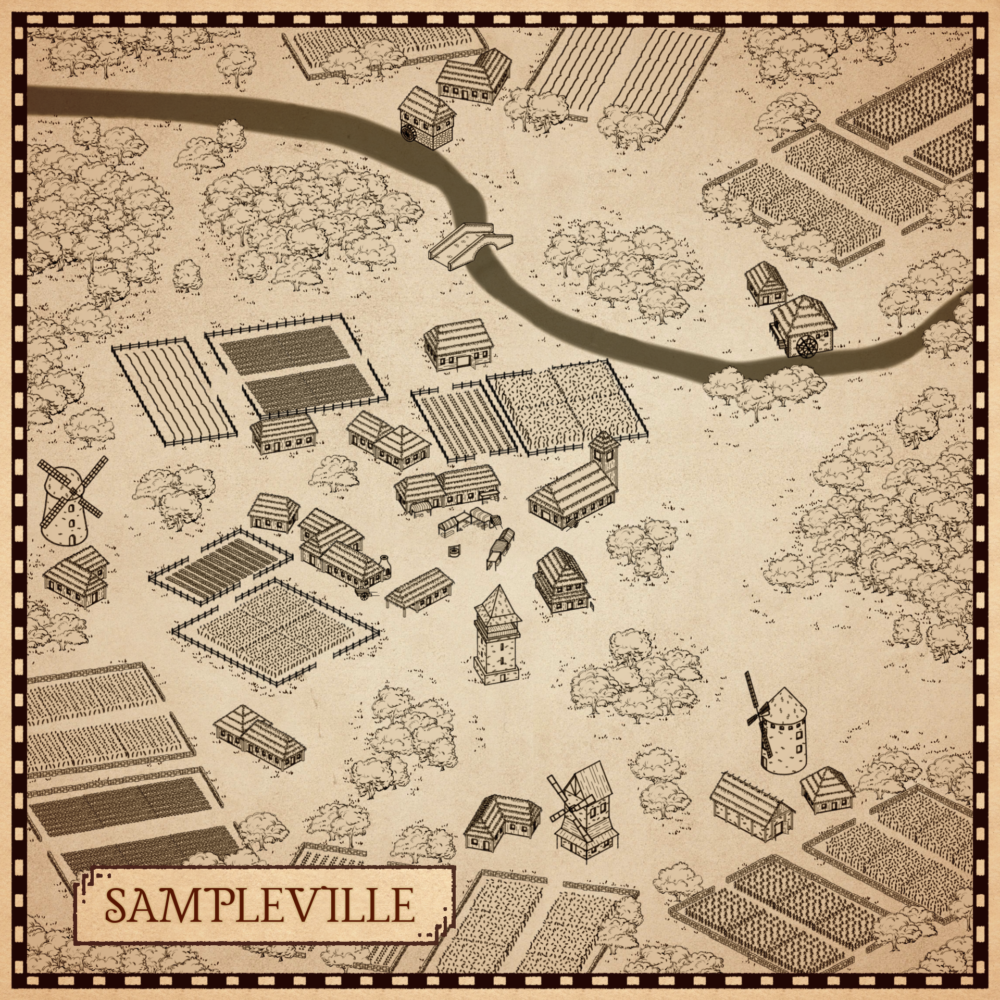 DAIA'S CROP PACK - 18 Crops, Plantations and Farmland for your medieval villages and cities - Image 2