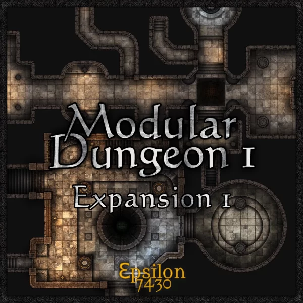 Epsilon7430 Modular Dungeon 1 Expansion 1 Personal Use Cover Image