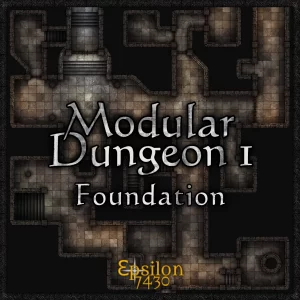 Epsilon7430 Modular Dungeon 1 Foundation Personal Use Cover Image