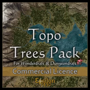 Topo Trees Pack Commercial Licence Promo Image