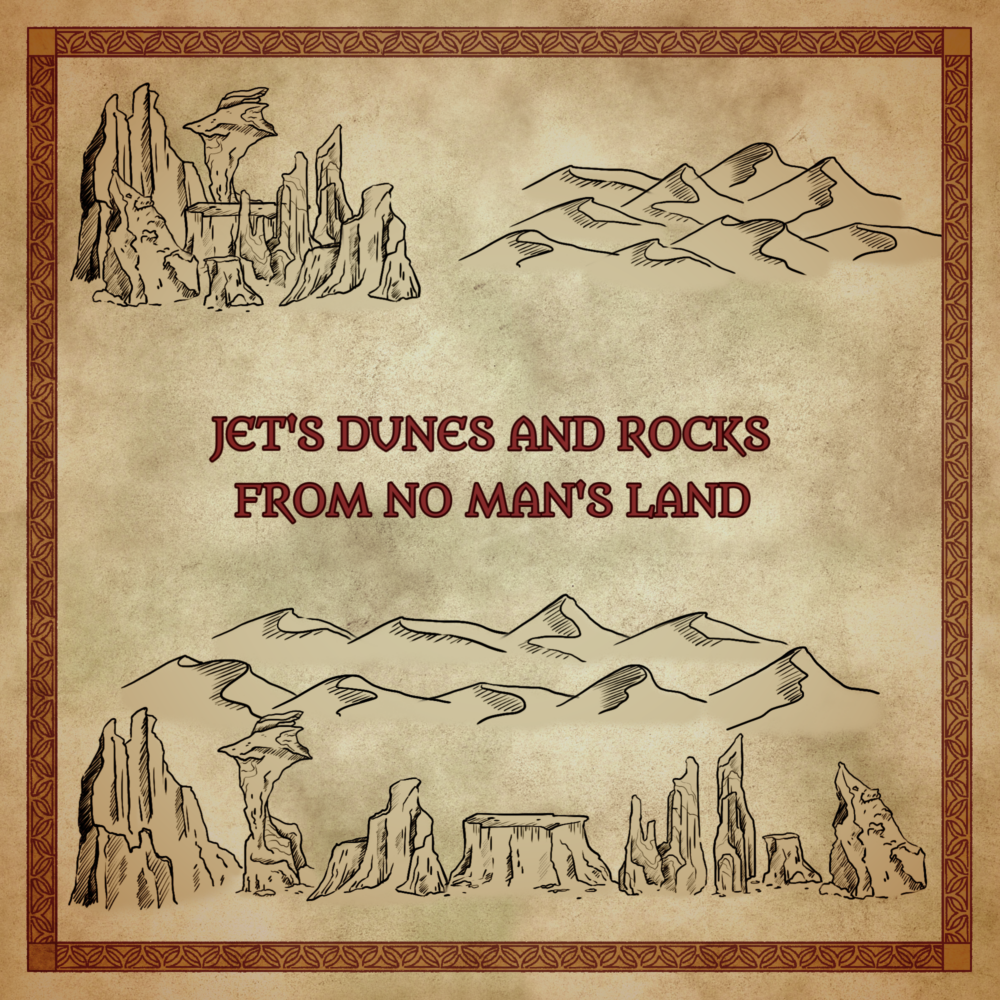 Jet's Dunes and Rock Formations from No Man's Land