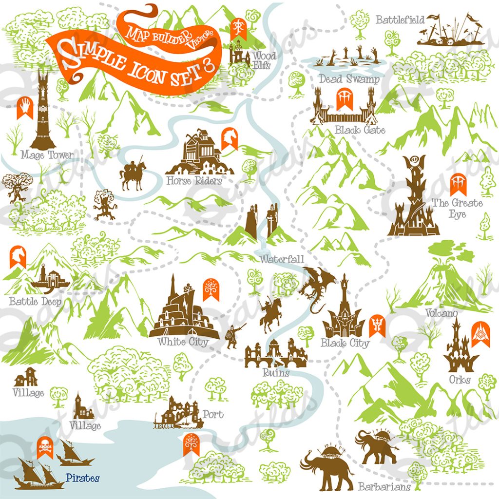 Vector Assets Cartographyassets 3789