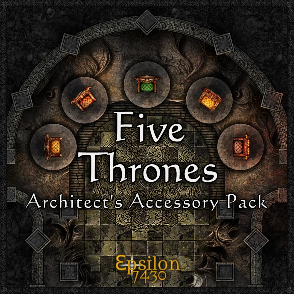 Five Thrones Pack Personal Use Cover Image