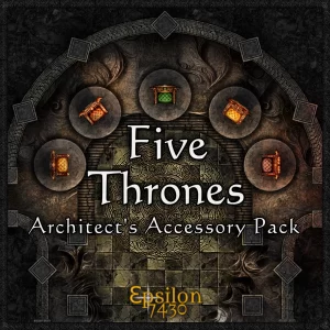 Five Thrones Pack Personal Use Cover Image