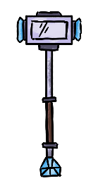 Hammer of the gods, nobody has been worthy of wielding this piece of art.