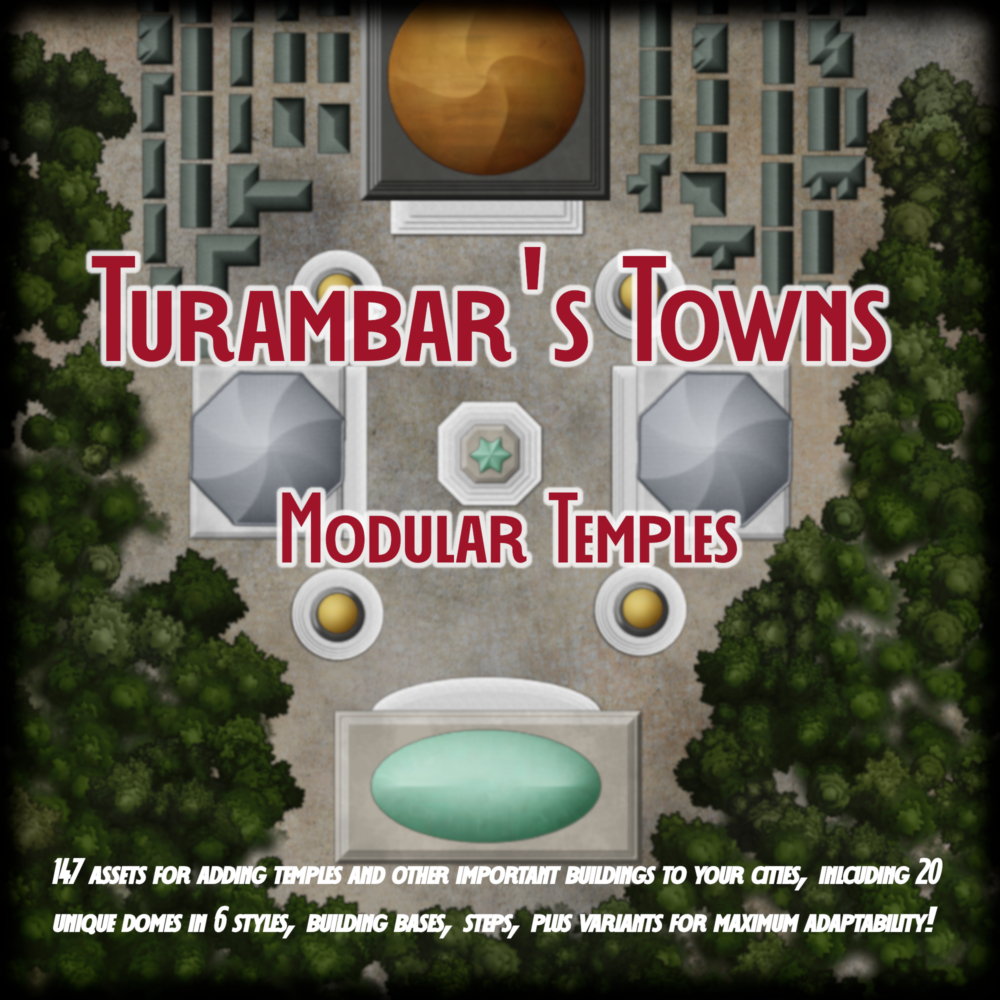 Turambar's Towns - Modular Temples