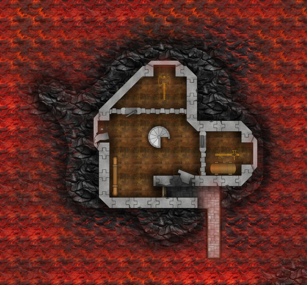 Lost lighthouse of Barduba (3 story)