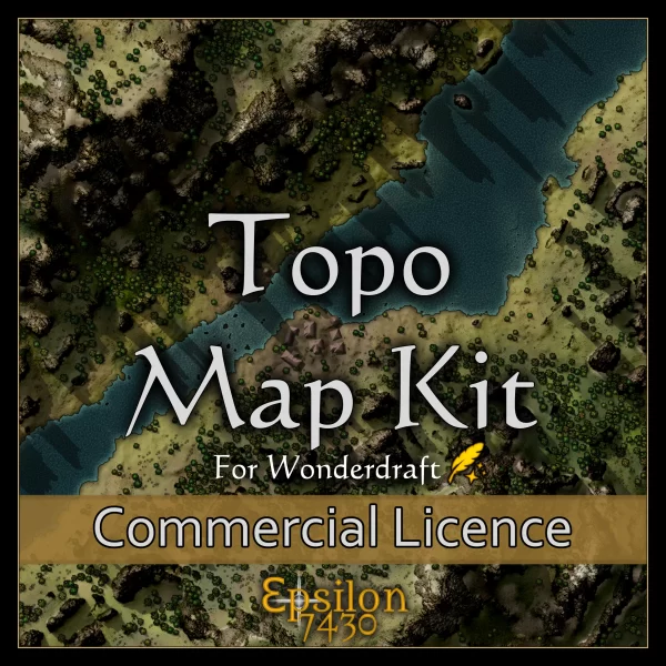 Epsilon7430 Topo Map Kit Commercial Licence Cover Image