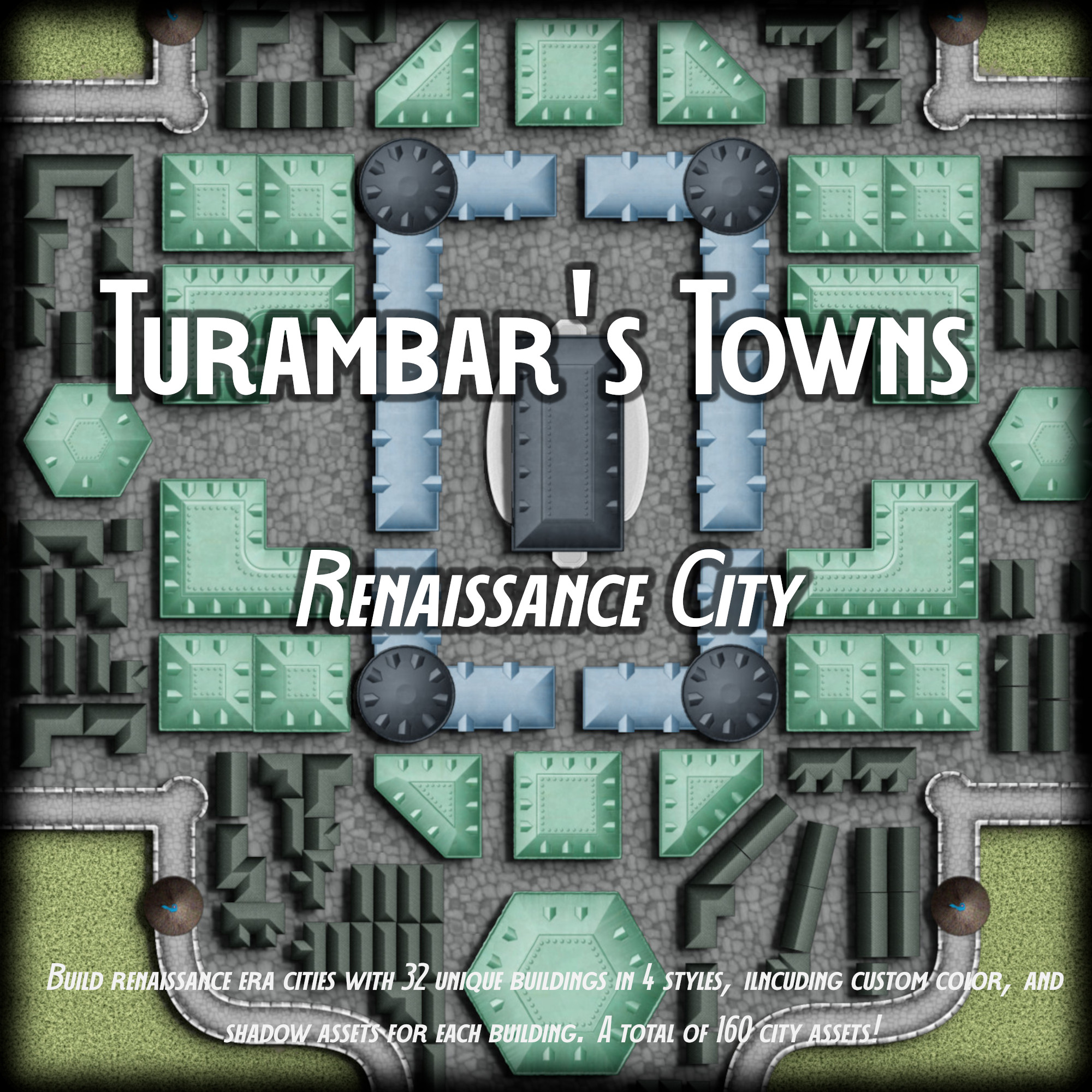 Turambar’s Towns - Renaissance City - CartographyAssets