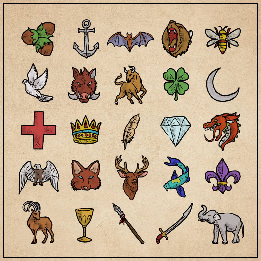 Heraldry Pack I (Old-school) - Image 3