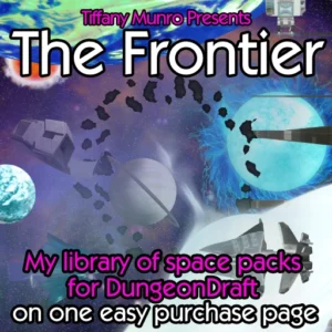 The Frontier Mega Bundle Solar System and Galaxy Mapping for DungeonDraf, Wonderdraft t and Other World Mapper grouped purchase library collection