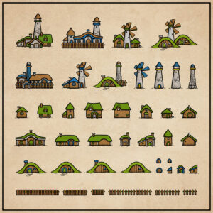 Hobbit Settlements (Dotty)