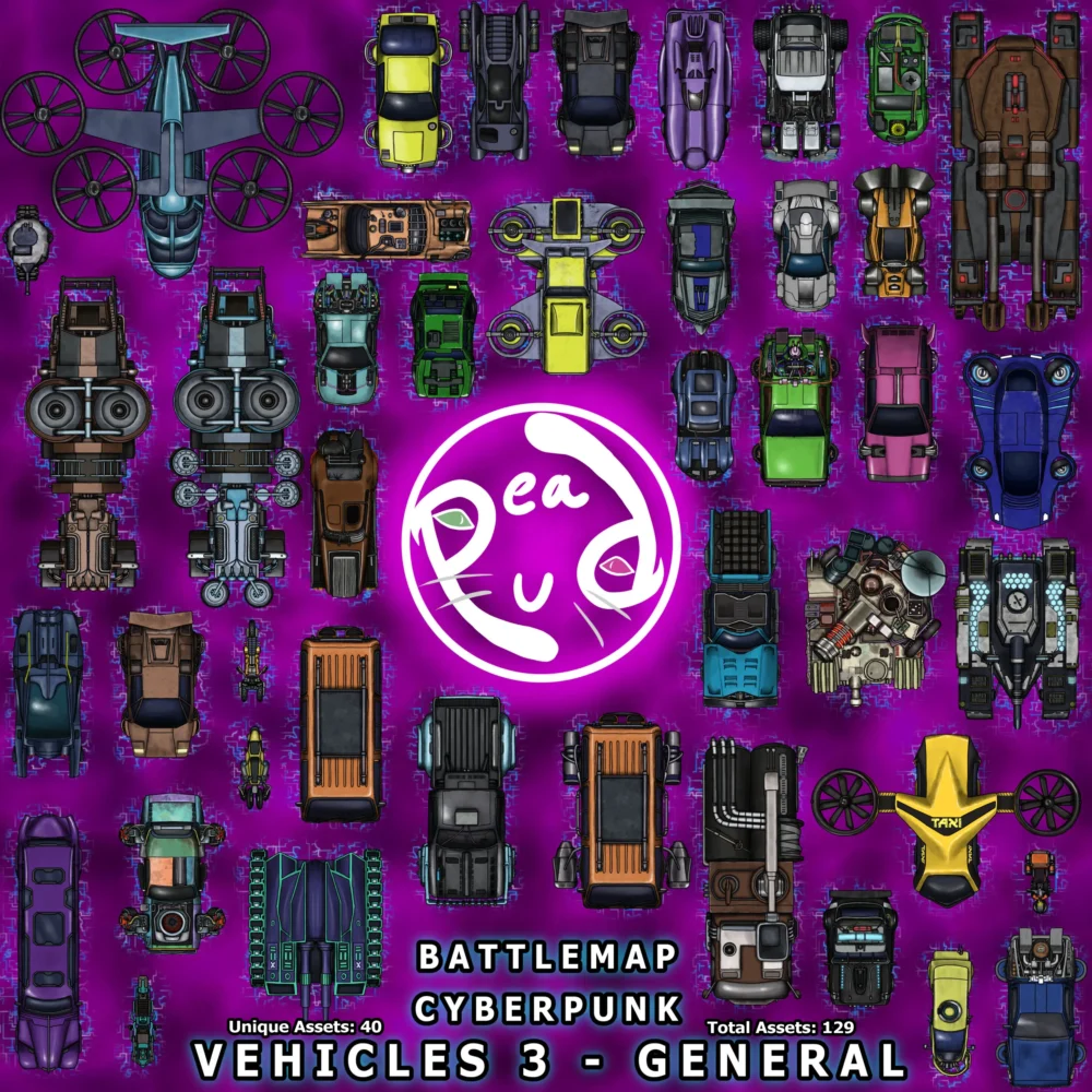[B][T] Cyberpunk Vehicles 03 — General