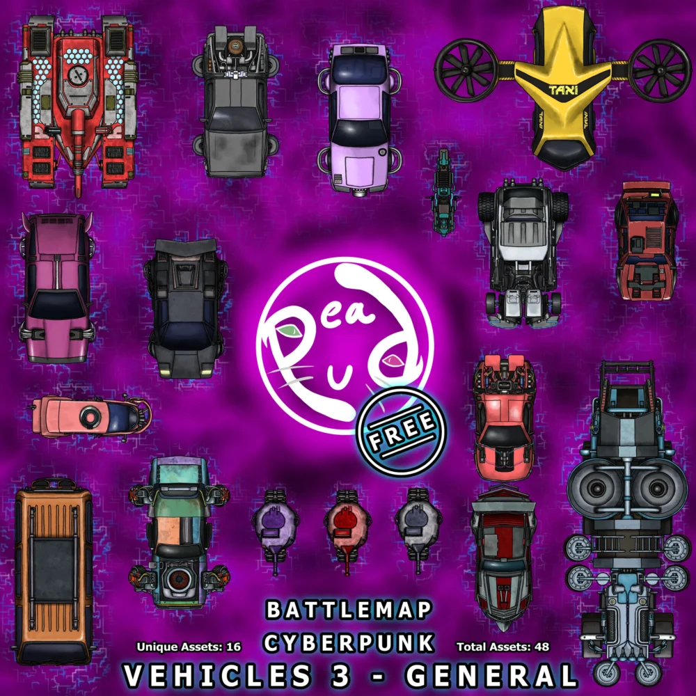 [B][T] Cyberpunk Vehicles 03 — General - Image 2